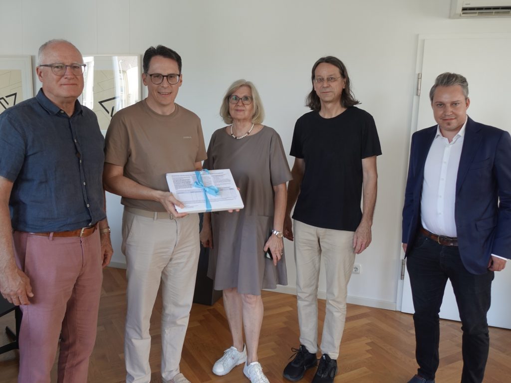 Übergabe Bürgerantrag
